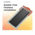 Tempered Glass note10 plus Protector + c