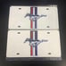 Mustang Brand New Front Vanity Metal Plate Frame Holder (2 Pack)