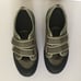 Anthropologie Silent D Prolz Platform Sneakers Green Utility Utilitarian Size 38