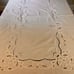 Vintage White Cotton Tablecloth Battenburg Lace Dinner Party Wedding 66 x 102