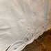Vintage White Cotton Tablecloth Battenburg Lace Dinner Party Wedding 66 x 102