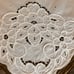 Vintage White Cotton Tablecloth Battenburg Lace Dinner Party Wedding 66 x 102
