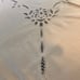 Vintage White Cotton Tablecloth Battenburg Lace Dinner Party Wedding 66 x 102