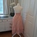 Club Monaco Womens Nanhah Light Peach Lace Midi Spaghetti Strap Party Dress S-2