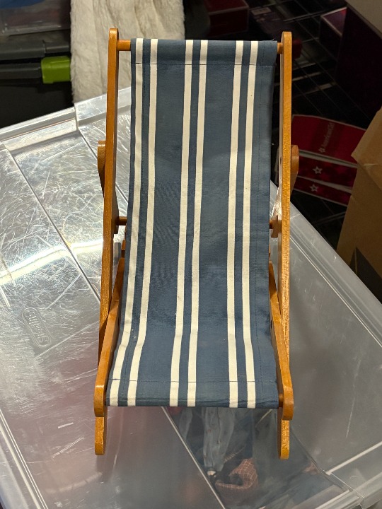 American Girl 18 Doll Kit Retired Beach Chair ONLY