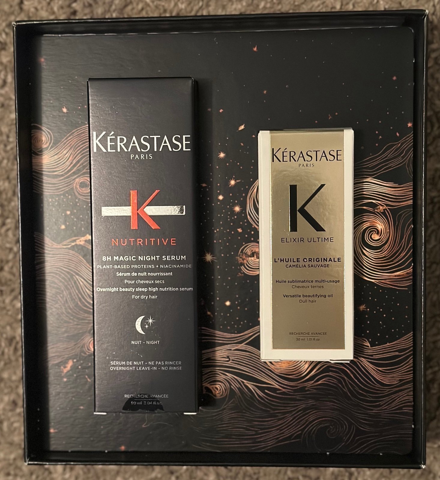 Kérastase Nutritive 8H Magic Serum & Elixer Ultime Holiday Kit…