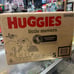 Huggies Little Movers Baby Diapers Size 5 (27+ 5 (120 Count), White