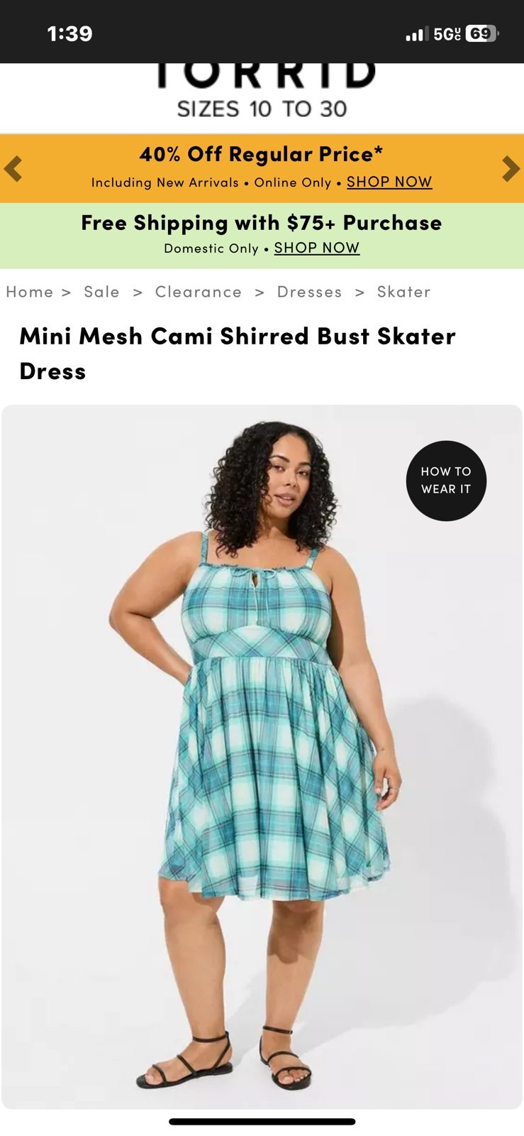 Dress by Torrid, size 5