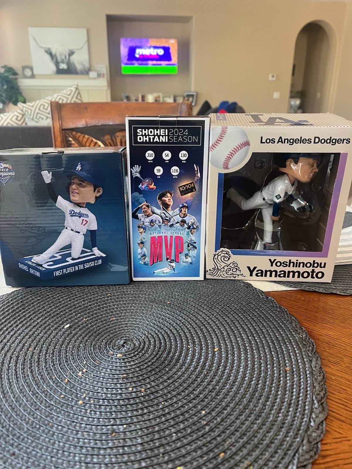La Dodgers bobbleheads