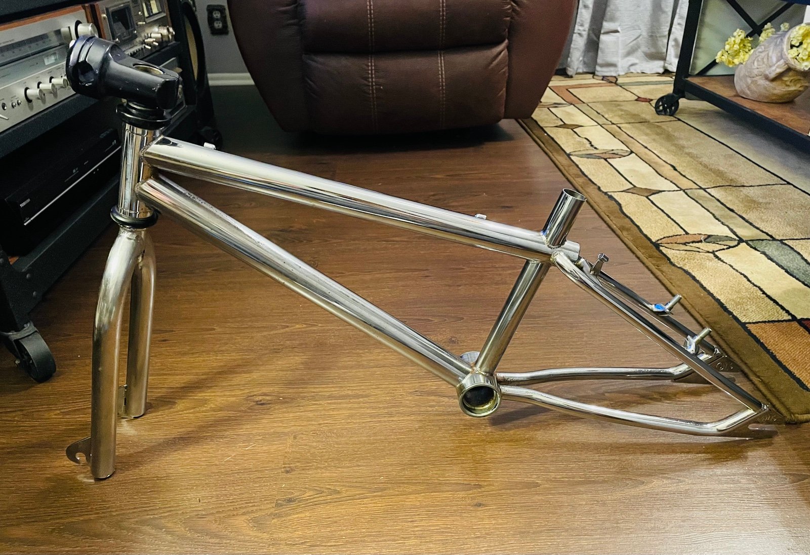 1997 GT Mach I One 20” Frame Chrome USA MADE CrMo 4130 Mid School BMX Vintage