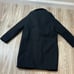 The Arrivals Finn Cocoon coat size Small black women wool coat luxury high end