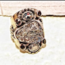 RARE AYRO STERLING MENS RING SIZE 10