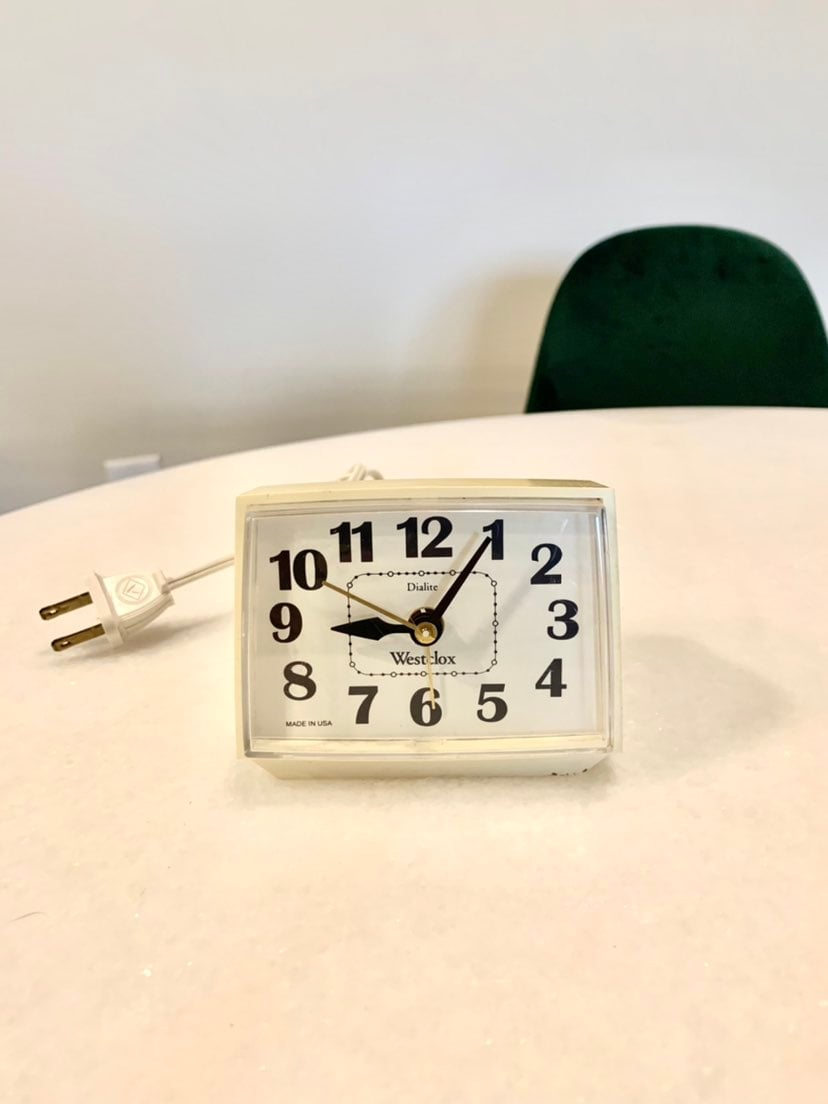 Vintage Westclox Alarm Clock