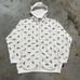 NWT Vintage Y2K Southpole White Shoes Zip Up Hoodie XXL Skater Grunge Pinkman