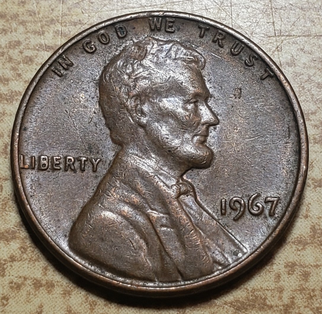 1967 LINCOLN PENNY w/ ERRORS