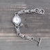 Brighton Russia Ladies Watch Vintage Toggle Clasp Works Silver Plated Retired