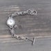 Brighton Russia Ladies Watch Vintage Toggle Clasp Works Silver Plated Retired