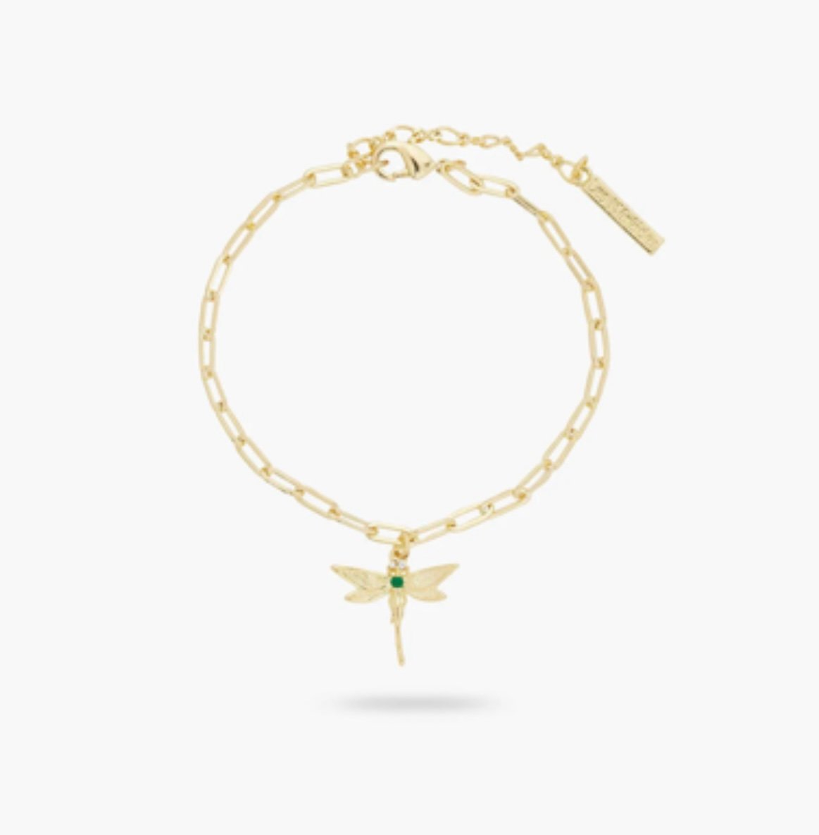 80% OFF Les Nereides GOLDEN DRAGRONFLY LINK CHAIN BRACELET | ARAM2031