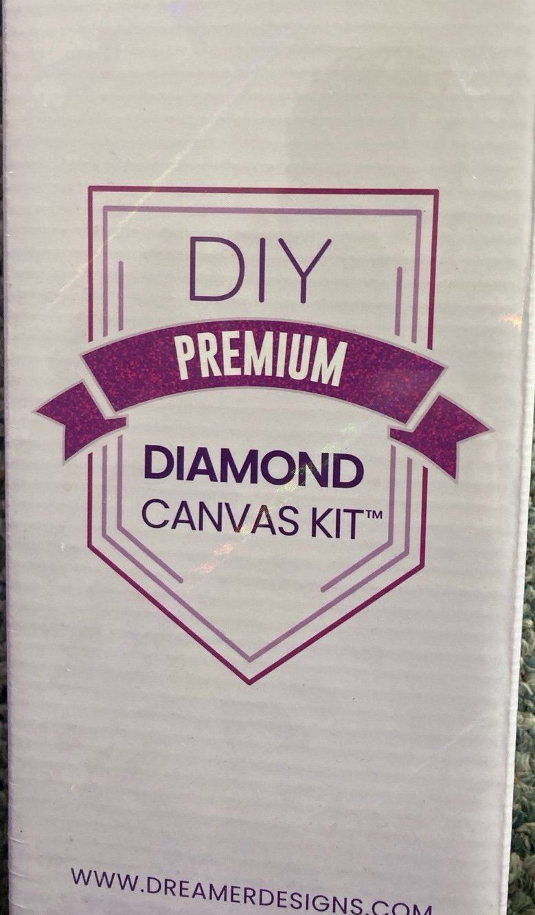 Dreamer designs-paint with passion premium diamond canvas kit ky