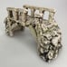 Aquarium Fish Tank Decor Ornament Wood Stone Bridge Cave Tunnel UV 6.5 x 3.5