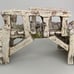 Aquarium Fish Tank Decor Ornament Wood Stone Bridge Cave Tunnel UV 6.5 x 3.5