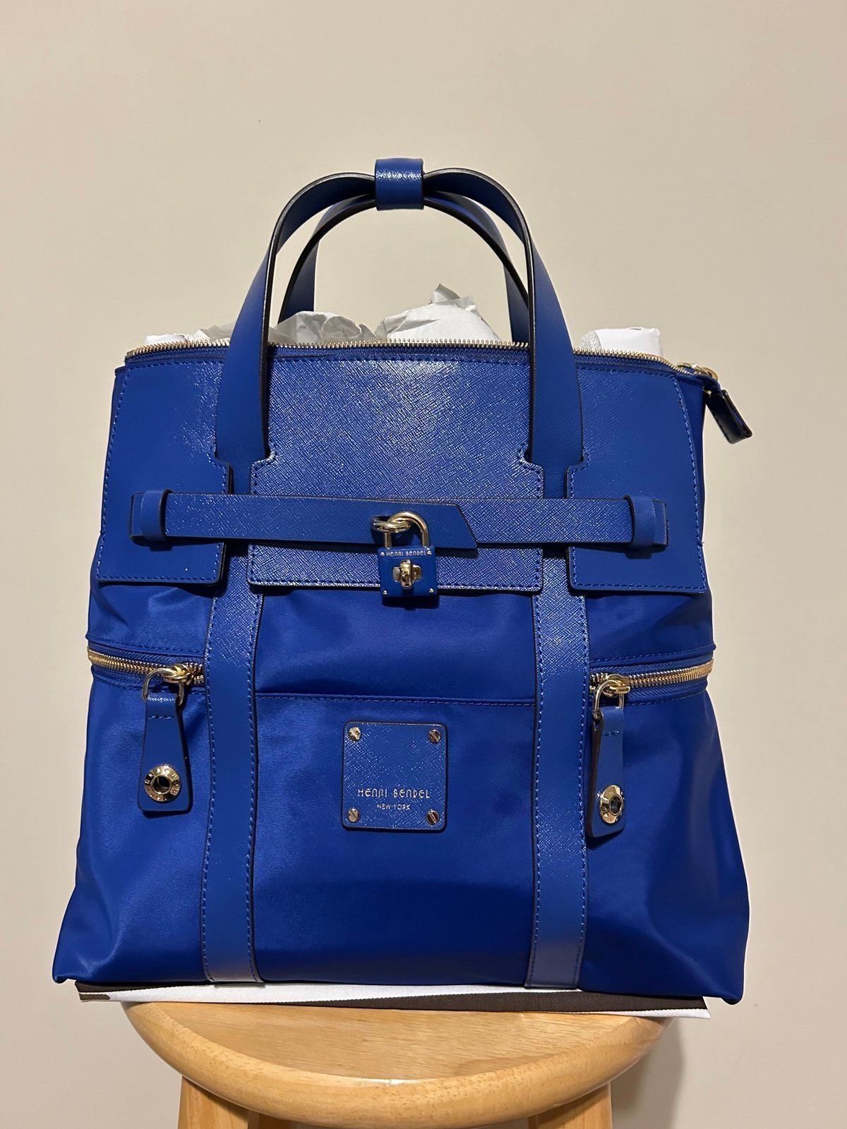 Henri Bendel Large Jetsetter Convertible Backpack New