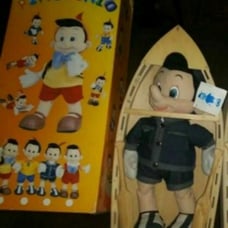 Collectible Disney Pinocchio in boat rare