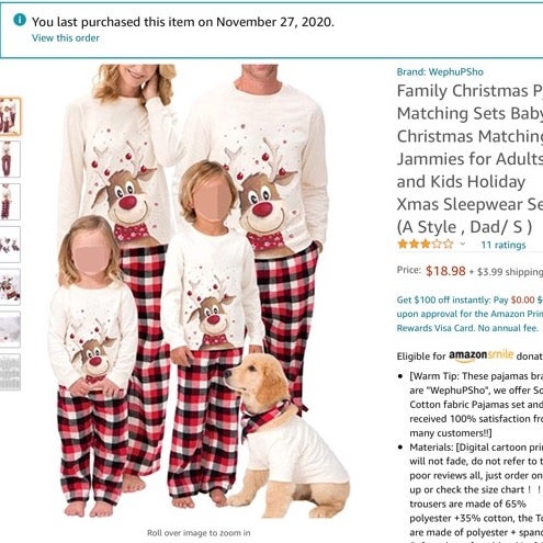 Holiday PJ’s for the family