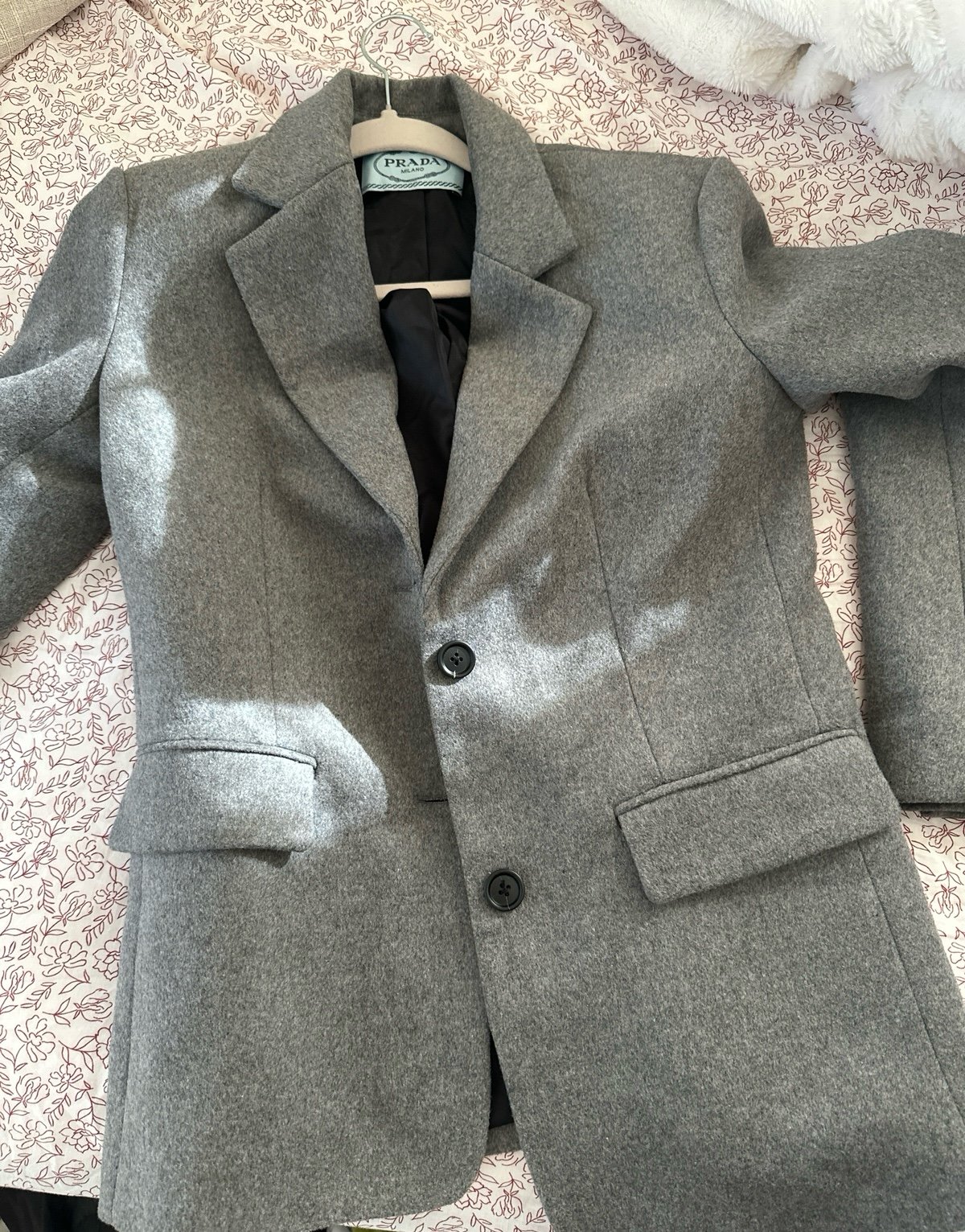 Prada grey Blazer 38