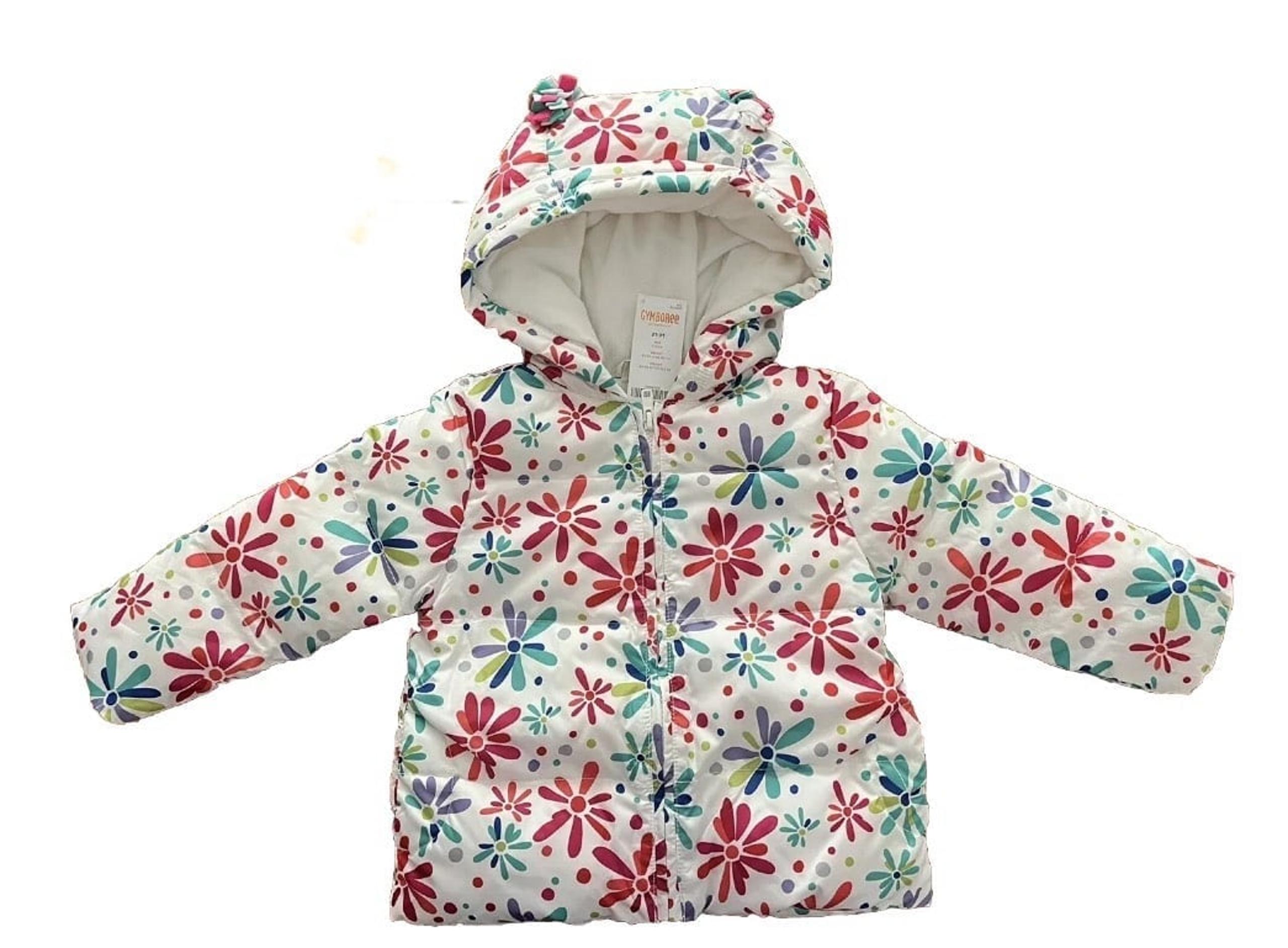 NWT Gymboree Winter Coat Girls 2t 3t Cozy Puffer Jacket Size 2 / 3 NEW