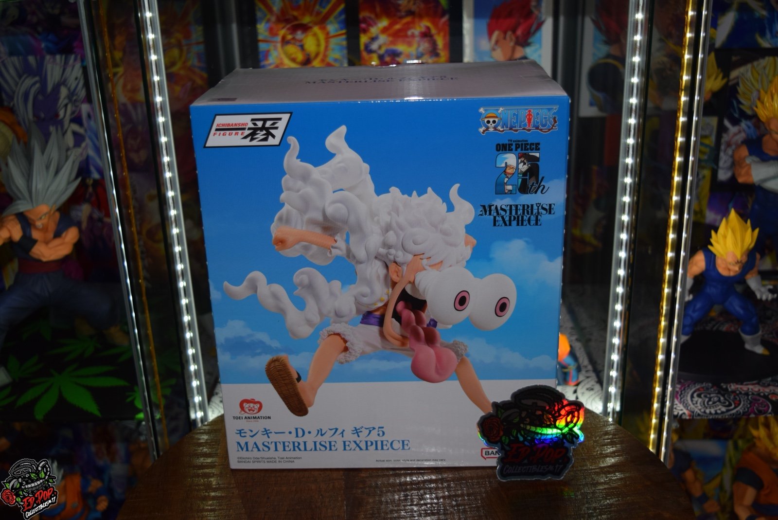 One Piece: Ichibansho Gear 5 Luffy Masterlise Expiece Bandai Spirits Collectible