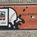 Extremely rare 2007 San Francisco Giants All Star Game Mint US Postage Stamp +