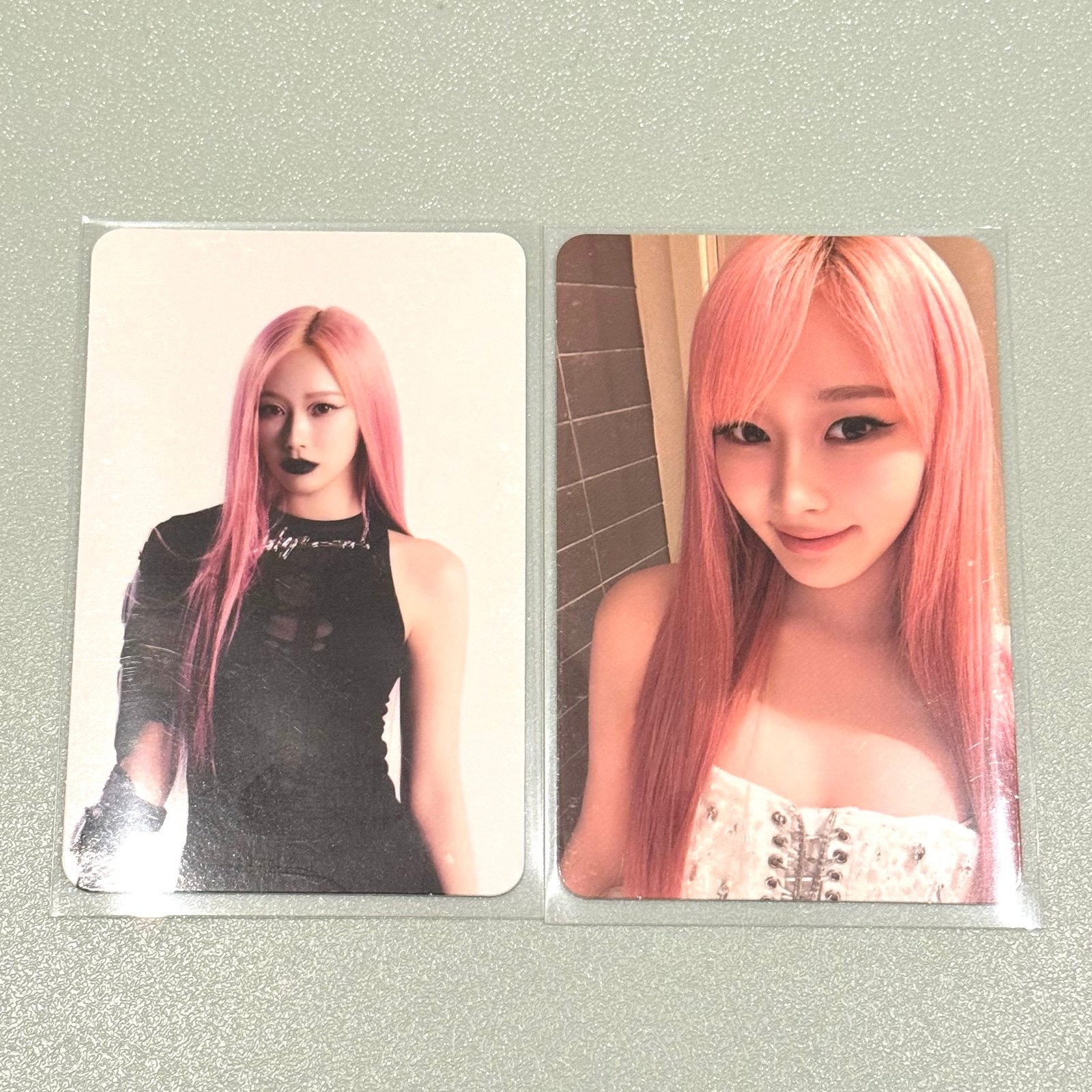 Aespa giselle whiplash pop up trading card photocard set
