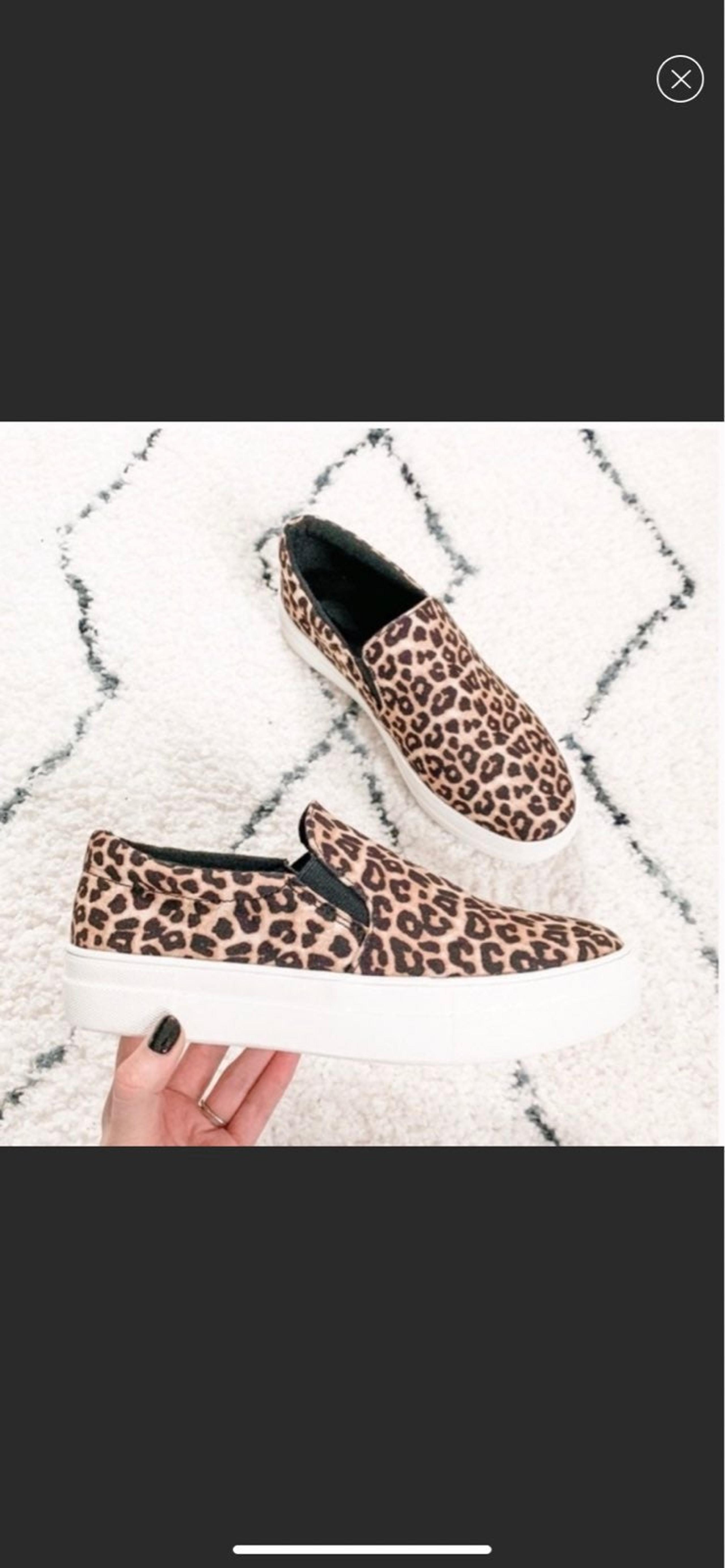 Wila Leopard Print Slip on Sneakers