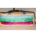 COACH 10025 Hampton Watercolor Striped Small Tote W/Wallet