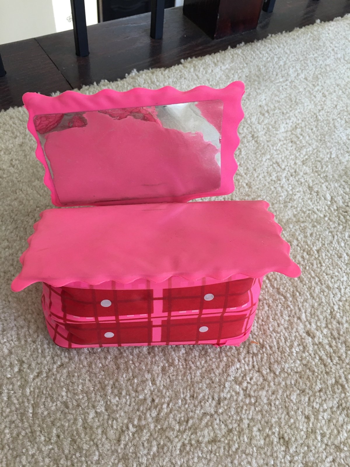 Inflatable BARBIE dresser 1970