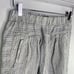 By Anthropologie striped linen cropped pants