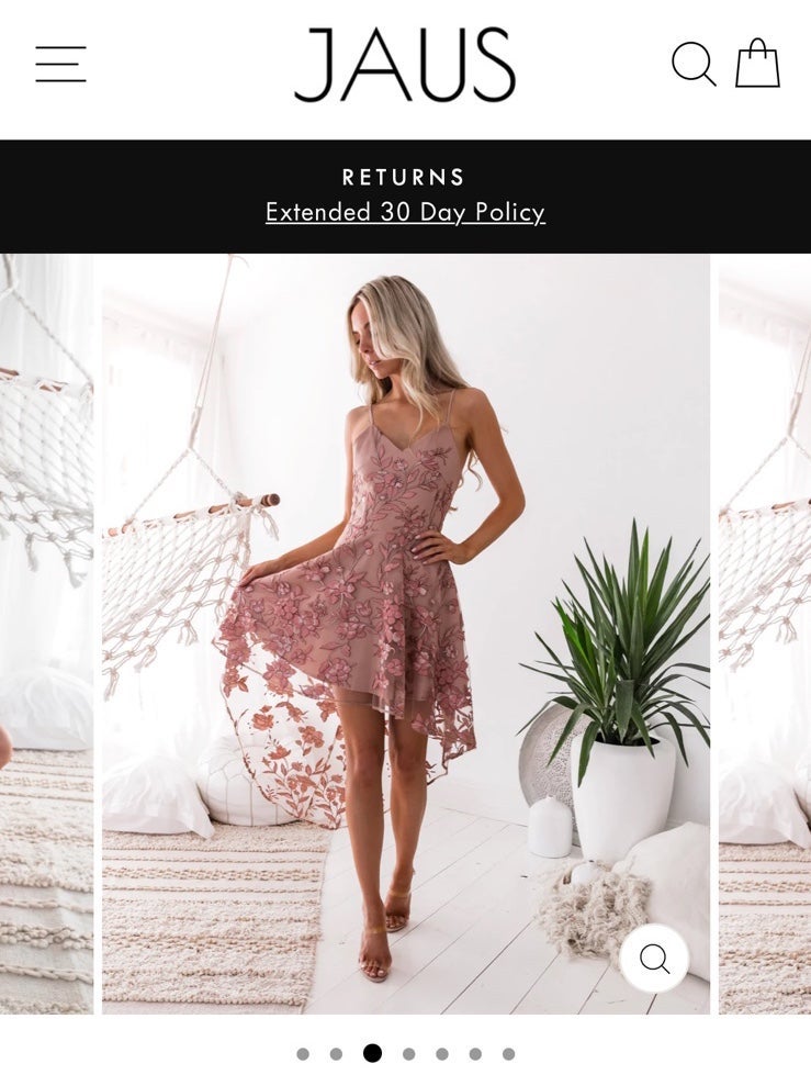 High low dress