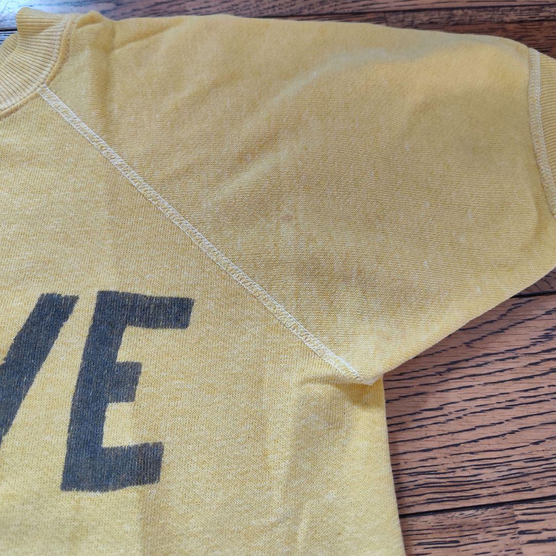 60s USA Vintage Short Sleeve Sweatshirt SLAVE Wrangler