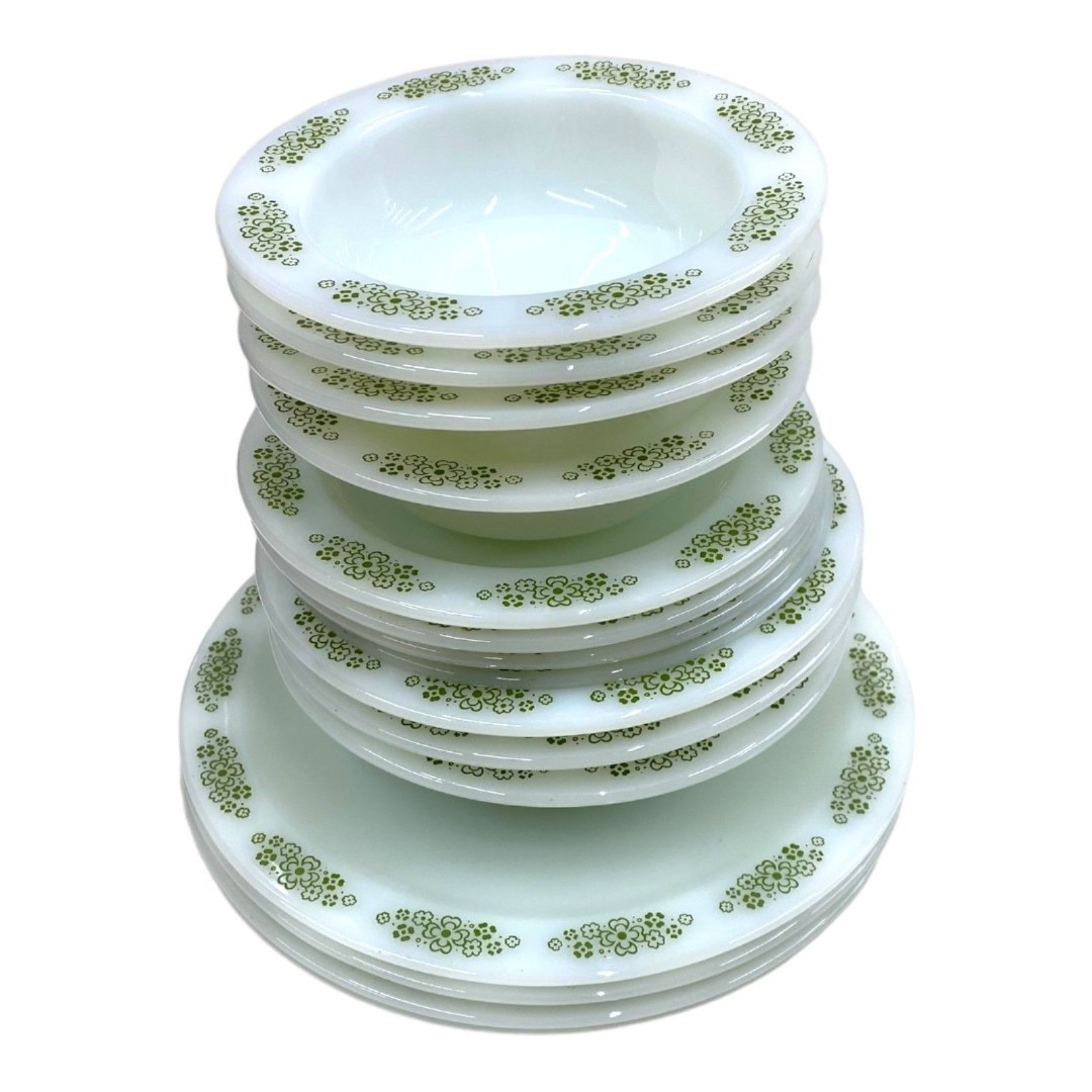 15 Piece Vintage Anchor Hocking Placesetters Springwood Collection