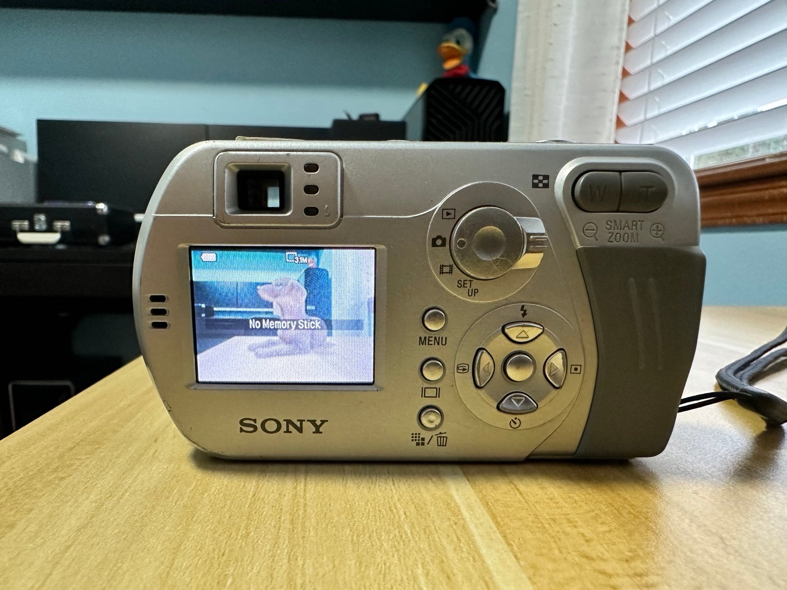 Sony Cyber-shot DSC-P32 3.2MP Digital Camera - Silver *TESTED* W AA Batts