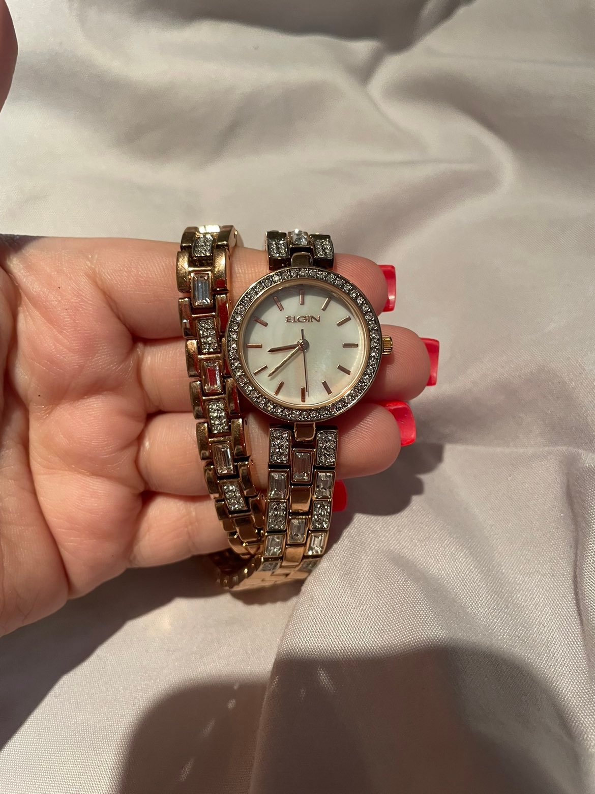 Elgin Womens Diamond Watch