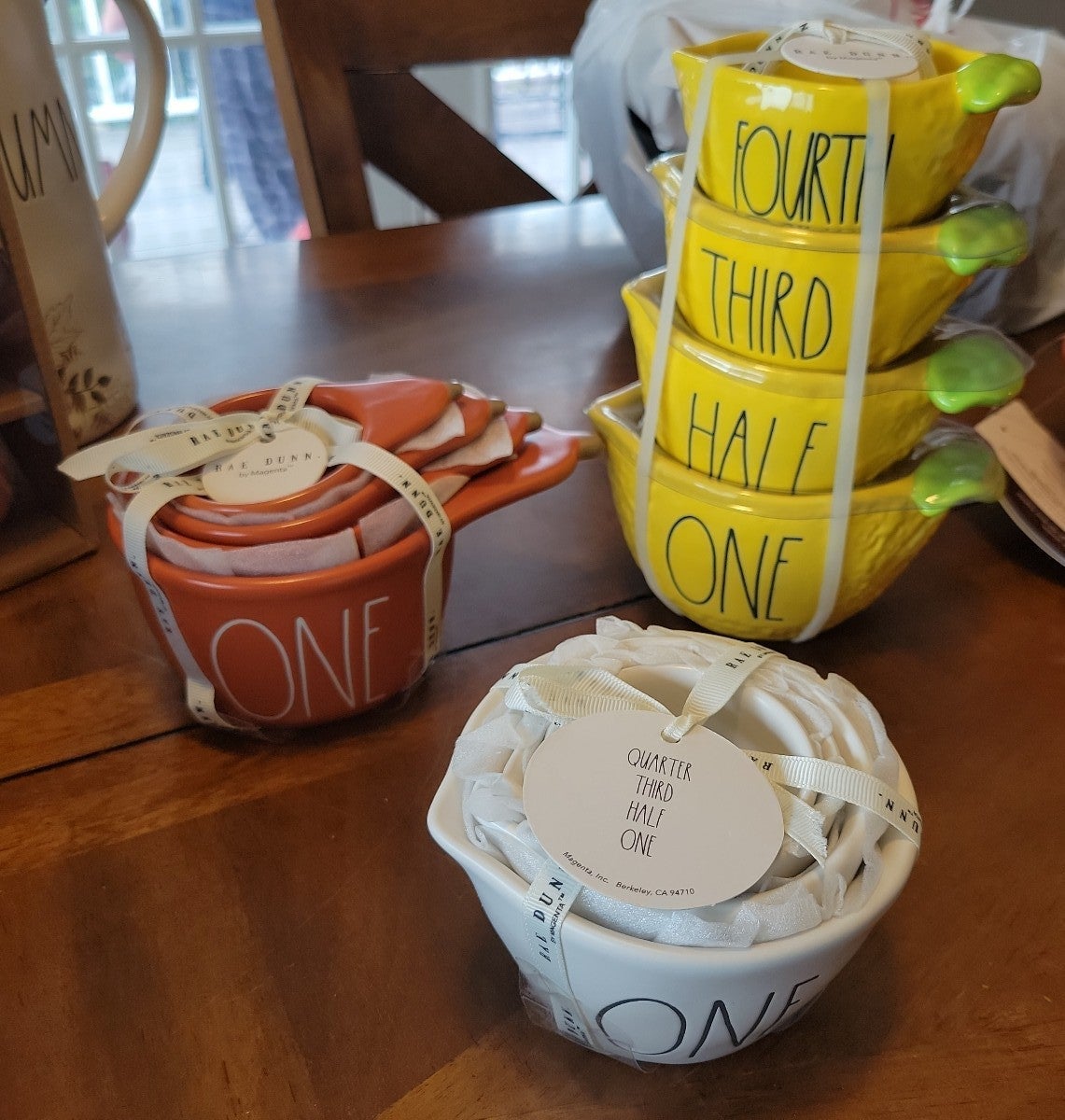 Rae Dunn measuring cup bundle