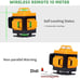 Laser Level Self Leveling 4x360° 4D Green Cross Line Laser Tool for Construction