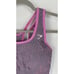GymShark Marl Seamless Scoop Sports Bra Womens Small Sherbet Pink B8A3O New