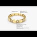 14K WG Honeycomb Diamond Eternity Band