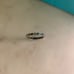 14K WG Honeycomb Diamond Eternity Band