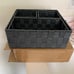 New Woven Storage Baskets for Organizing, Small Black Baskets Cube.