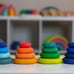 Rainbow Stacking Pebbles - 4 sets - 16 total - NEW - Montessori