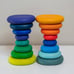 Rainbow Stacking Pebbles - 4 sets - 16 total - NEW - Montessori